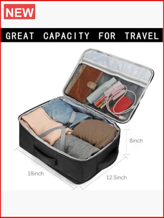 Travel Backpack for Women Men Airline Approved Carry On 40L Laptop Backpack